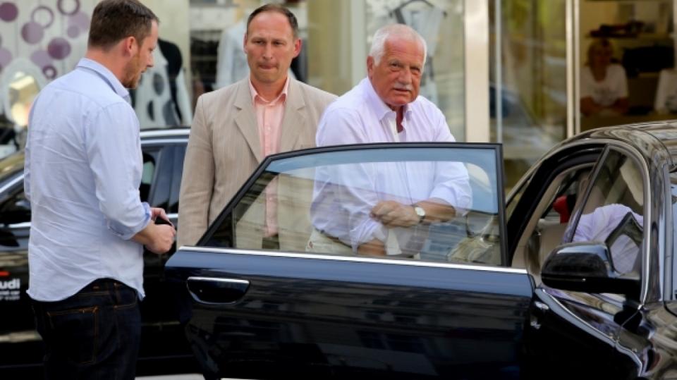 Václav Klaus v Karlových Varech
